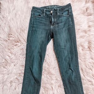 Gently used American Eagle dark wash jeans